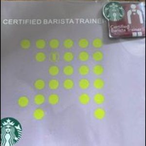 Starbucks Certified Barista Trainer Pin